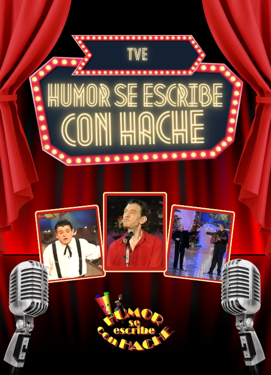 CARTEL HUMOR SE ESCRIBE CON HACHE PNG